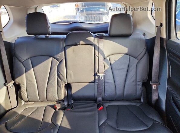 LRBFXCSA5KD141525 2019 BUICK ENVISION Черный Вид задних сидений