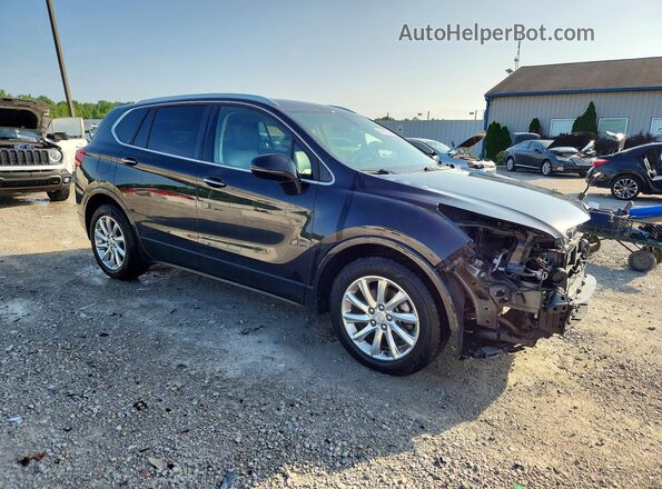 LRBFXCSA5KD141525 2019 BUICK ENVISION Черный Передняя правая четверть