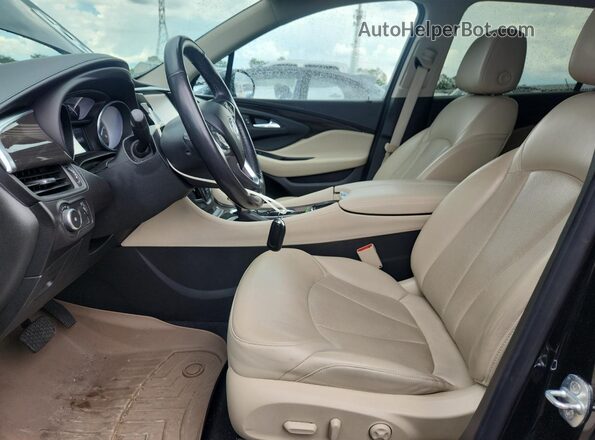 LRBFXCSA5LD228925 2020 BUICK ENVISION Black Vista interior delantera