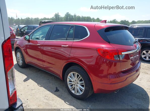 LRBFXCSA6HD121583 2017 BUICK ENVISION Красный Задняя левая четверть