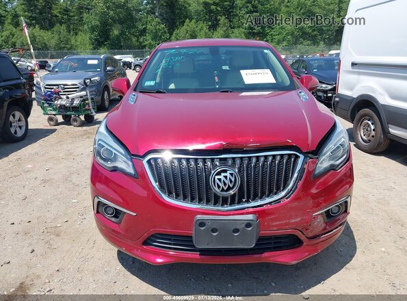 LRBFXCSA6HD121583 2017 BUICK ENVISION Красный Вид спереди
