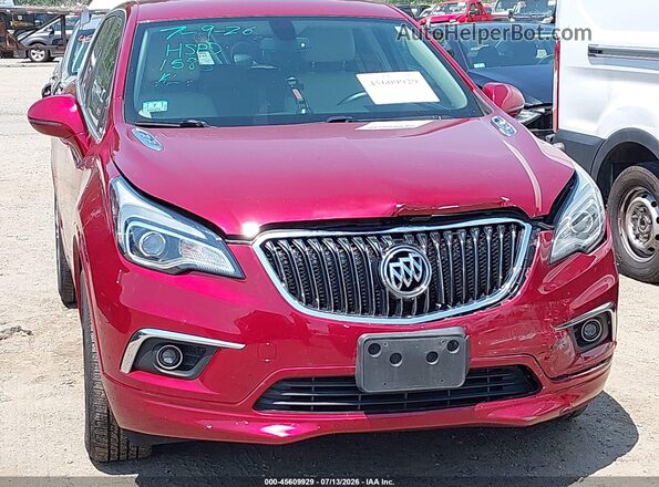 LRBFXCSA6HD121583 2017 BUICK ENVISION Красный 