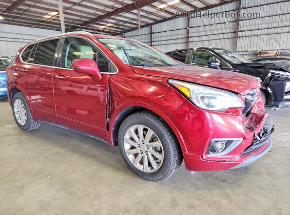 LRBFXCSA6KD020891 2019 BUICK ENVISION Burgundy Передня права чверть