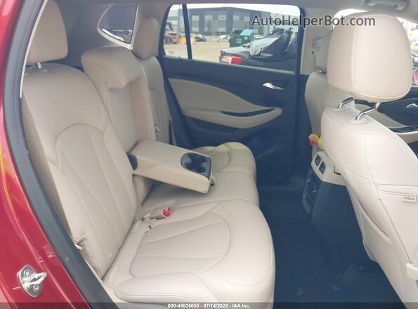LRBFXCSA6KD125124 2019 BUICK ENVISION Red VIN կոդի պիտակի տեսք