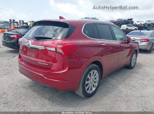 LRBFXCSA6KD125124 2019 BUICK ENVISION Red Հետևի աջ