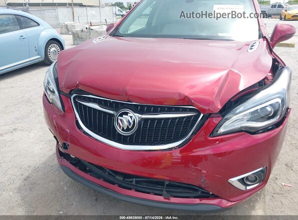 LRBFXCSA6KD125124 2019 BUICK ENVISION Red Դիմացի տեսք