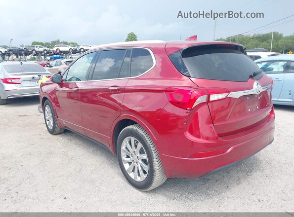 LRBFXCSA6KD125124 2019 BUICK ENVISION Red Հետևի ձախ
