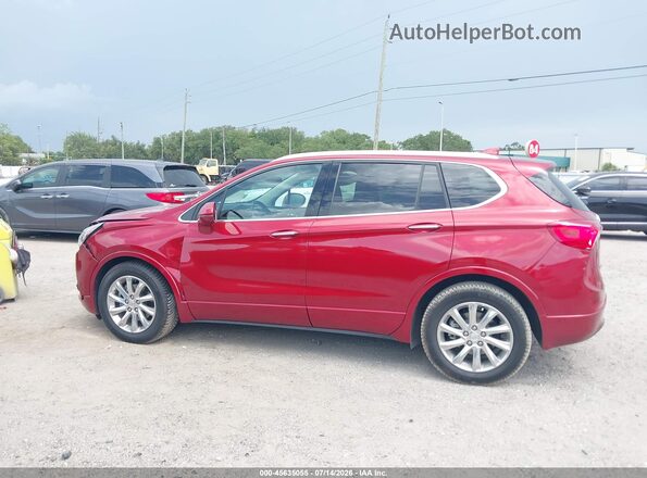 LRBFXCSA6KD125124 2019 BUICK ENVISION Red Սալոնի 360 աստիճան տեսք
