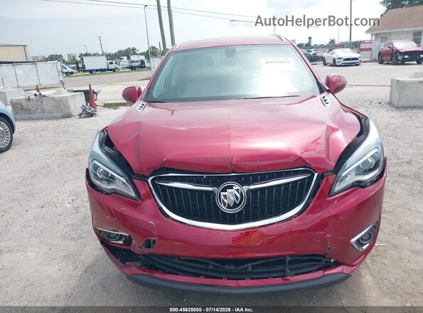 LRBFXCSA6KD125124 2019 BUICK ENVISION Red Սարքավորումների վահանակի տեսք