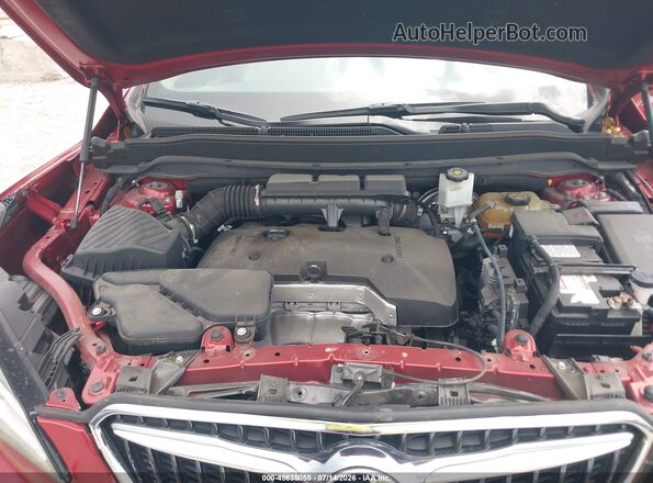 LRBFXCSA6KD125124 2019 BUICK ENVISION Red Հետևի տեսք