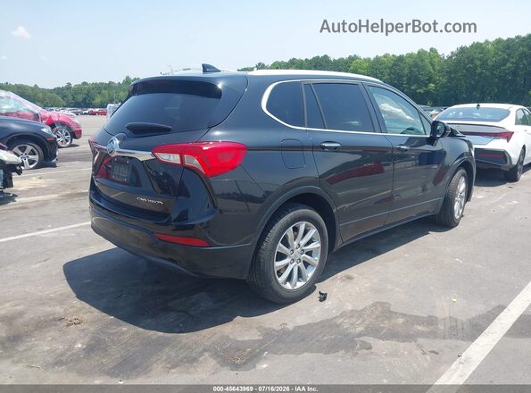 LRBFXCSA6LD080347 2020 BUICK ENVISION Черный Задняя правая четверть
