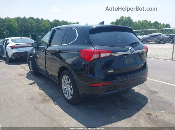 LRBFXCSA6LD080347 2020 BUICK ENVISION Черный Задняя левая четверть