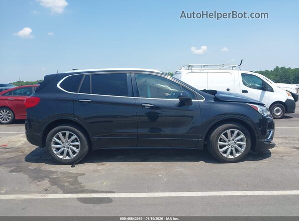 LRBFXCSA6LD080347 2020 BUICK ENVISION Черный Вид задней части салона