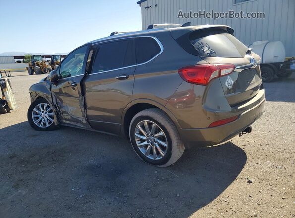 LRBFXCSA7KD018776 2019 BUICK ENVISION Коричневый Задняя левая четверть