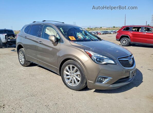 LRBFXCSA7KD018776 2019 BUICK ENVISION Коричневый Передняя правая четверть