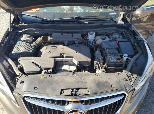 LRBFXCSA7KD018776 2019 BUICK ENVISION Коричневый Вид задней части салона