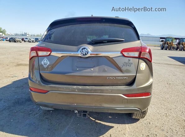 LRBFXCSA7KD018776 2019 BUICK ENVISION Коричневый Вид сзади