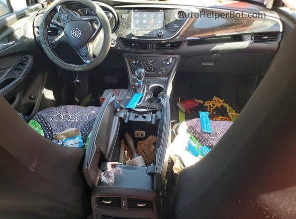 LRBFXCSA7KD018776 2019 BUICK ENVISION Коричневый Вид панели приборов
