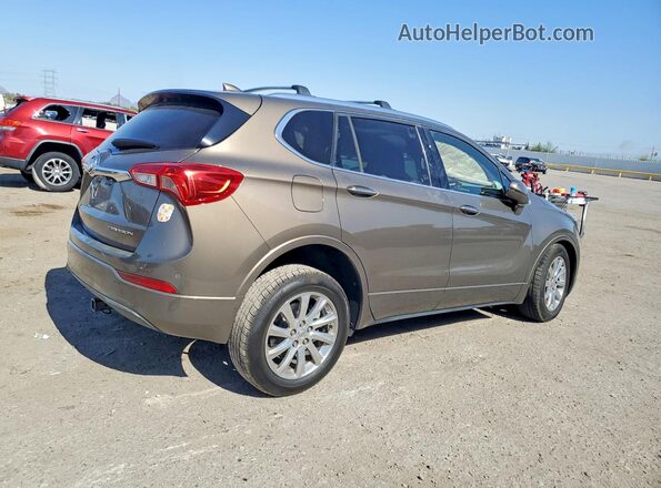 LRBFXCSA7KD018776 2019 BUICK ENVISION Коричневый Задняя правая четверть