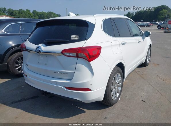 LRBFXCSA7LD016172 2020 BUICK ENVISION White უკანა მარჯვენა