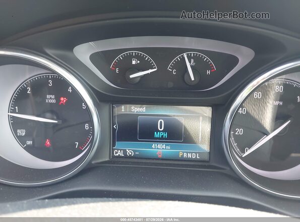 LRBFXCSA7LD016172 2020 BUICK ENVISION White უკანა სავარძლების ხედი