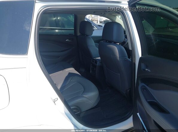 LRBFXCSA7LD016172 2020 BUICK ENVISION White VIN კოდის სტიკერის ხედი