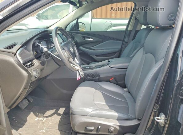 LRBFXCSA7LD060978 2020 BUICK ENVISION Black Вид салону спереду