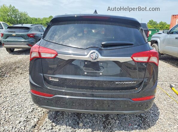 LRBFXCSA7LD060978 2020 BUICK ENVISION Black Вид ззаду