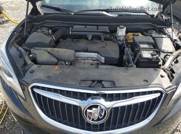 LRBFXCSA7LD060978 2020 BUICK ENVISION Black Вид підкапотного простору