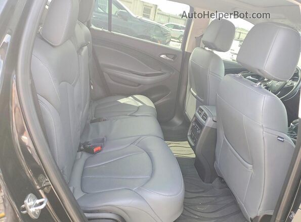 LRBFXCSA7LD060978 2020 BUICK ENVISION Black Вид задньої частини салону