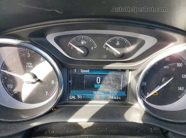 LRBFXCSA7LD093141 2020 BUICK ENVISION Black Սարքավորումների վահանակի տեսք