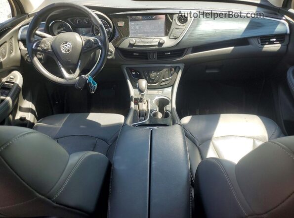 LRBFXCSA7LD113193 2020 BUICK ENVISION Gray Dashboard view