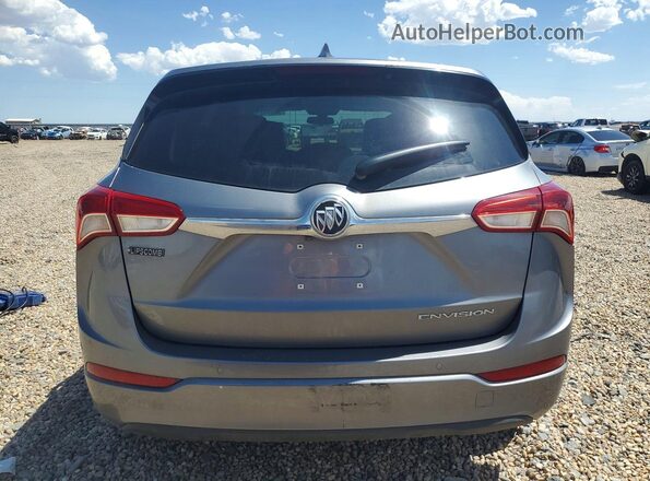LRBFXCSA7LD113193 2020 BUICK ENVISION Gray Rear view