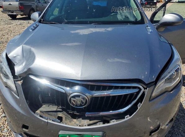 LRBFXCSA7LD113193 2020 BUICK ENVISION Gray Engine compartment view