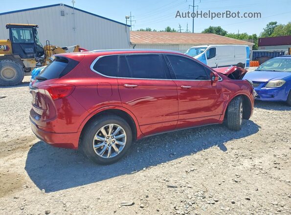 LRBFXCSA8KD060535 2019 BUICK ENVISION Red Задня права чверть