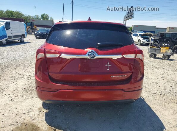 LRBFXCSA8KD060535 2019 BUICK ENVISION Red Вид ззаду