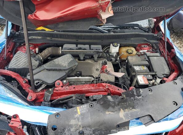 LRBFXCSA8KD060535 2019 BUICK ENVISION Red Вид підкапотного простору