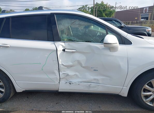 LRBFXCSA9KD009898 2019 BUICK ENVISION White Vista frontal