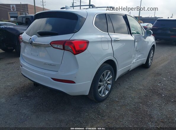 LRBFXCSA9KD009898 2019 BUICK ENVISION White Trasero derecho
