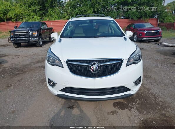 LRBFXCSA9KD009898 2019 BUICK ENVISION White Vista del cuadro de instrumentos