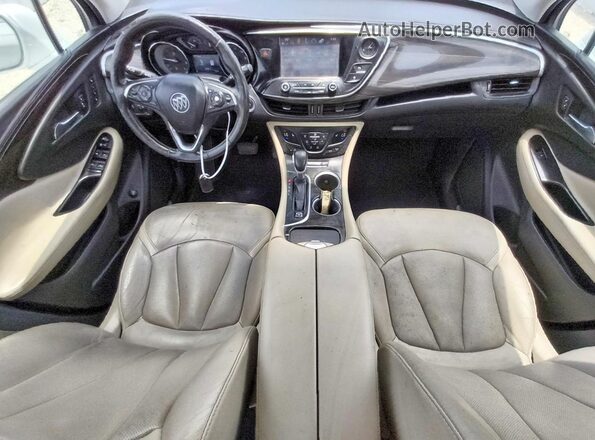 LRBFXCSA9KD020741 2019 BUICK ENVISION White Widok deski rozdzielczej