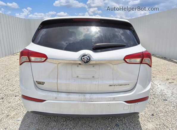 LRBFXCSA9KD020741 2019 BUICK ENVISION White Widok z tyłu