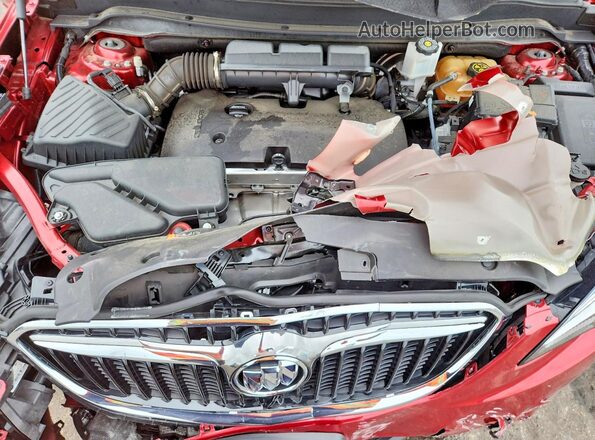 LRBFXCSA9KD061189 2019 BUICK ENVISION Red Շարժիչի բաժամունքի տեսք