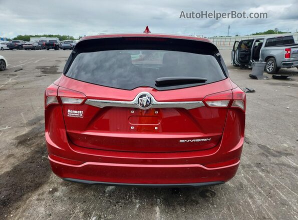 LRBFXCSA9KD061189 2019 BUICK ENVISION Red Հետևի տեսք