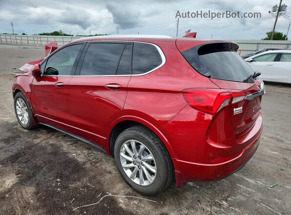 LRBFXCSA9KD061189 2019 BUICK ENVISION Red Հետևի ձախ