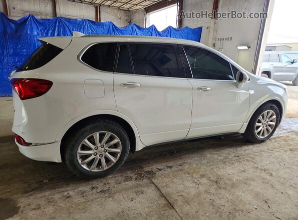 LRBFXCSAXKD142735 2019 BUICK ENVISION White Rear right
