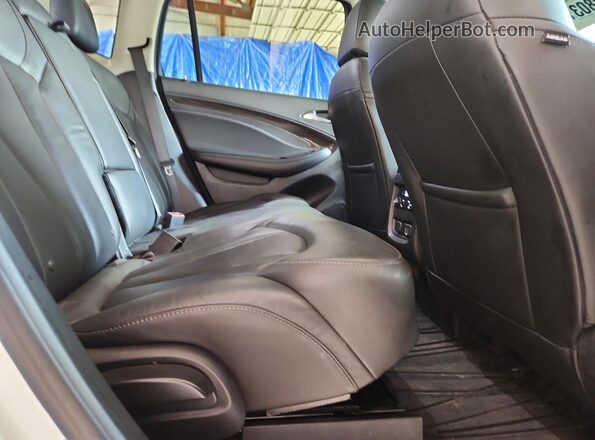 LRBFXCSAXKD142735 2019 BUICK ENVISION White Rear interior view