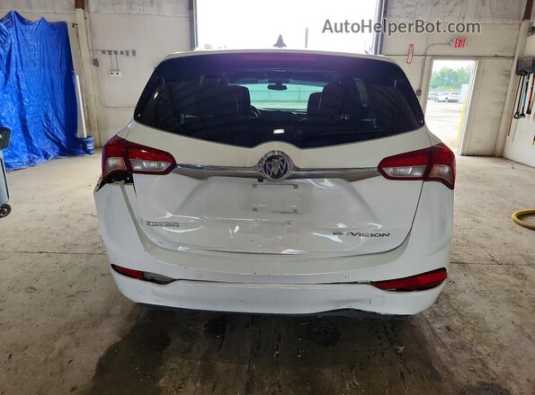 LRBFXCSAXKD142735 2019 BUICK ENVISION White Rear view