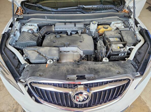 LRBFXCSAXKD142735 2019 BUICK ENVISION White Engine compartment view