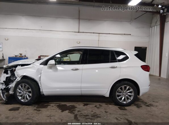 LRBFXCSAXLD108439 2020 BUICK ENVISION White Widok wnętrza 360 stopni